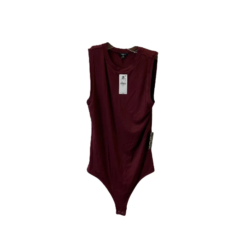 Purple Bodysuit By Express, Size: S