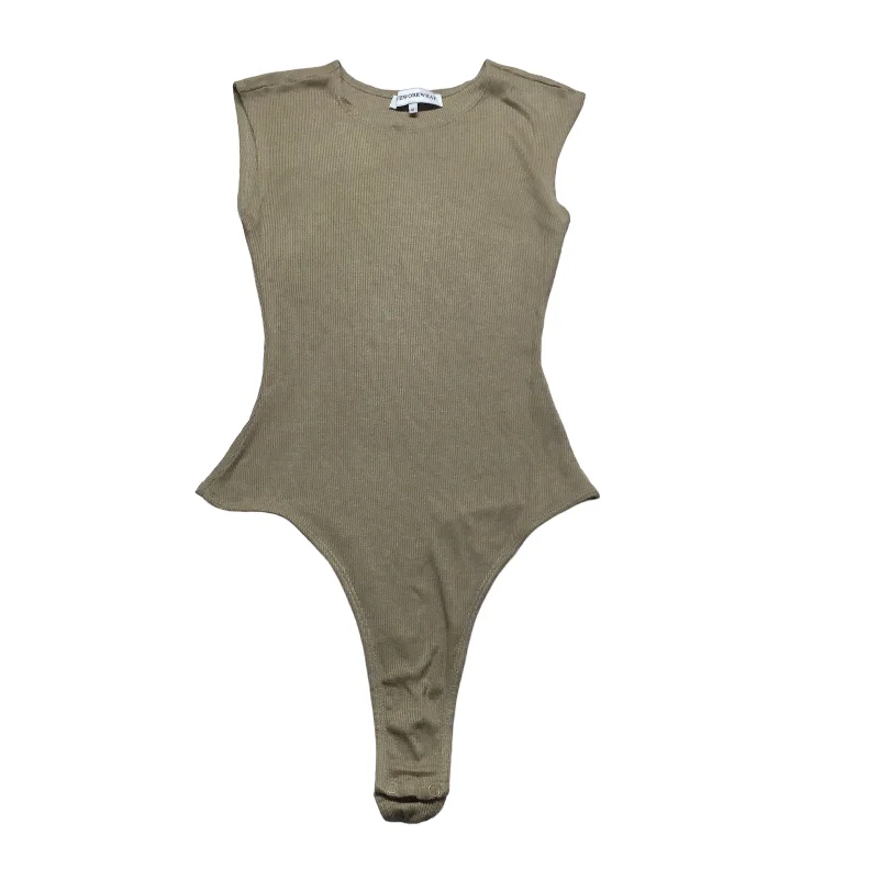 Tan Bodysuit Clothes Mentor, Size Xs